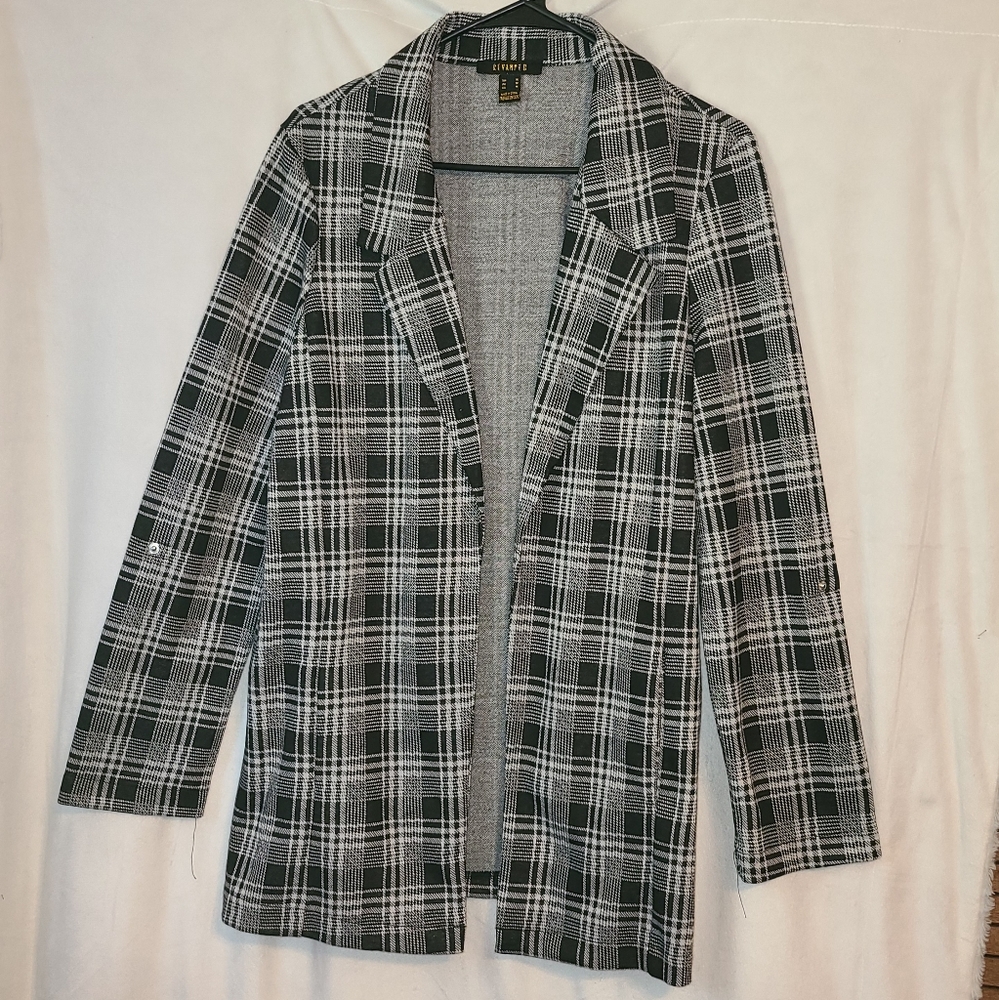 Plaid Blazer